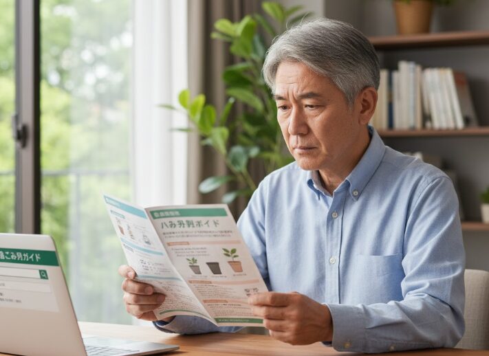 自治体での基本的な捨てる方法