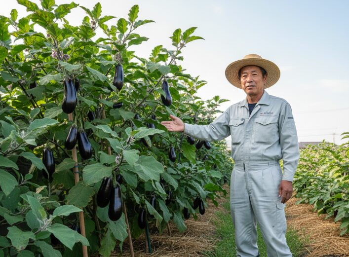 ナスが葉っぱだけ大きくなるときの正しい対処法