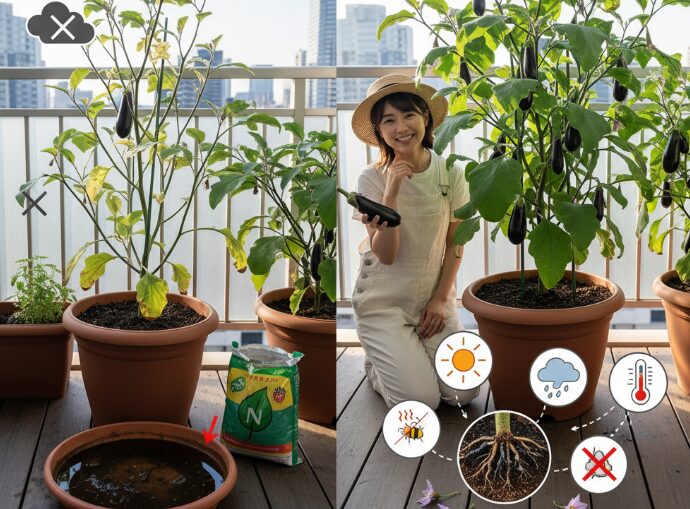日照不足による生育不良の可能性