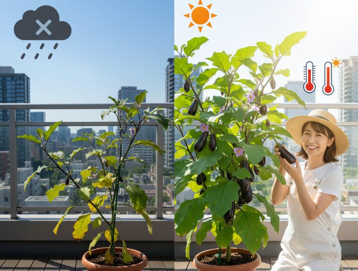 葉っぱだけ大きくなるのは窒素過多
