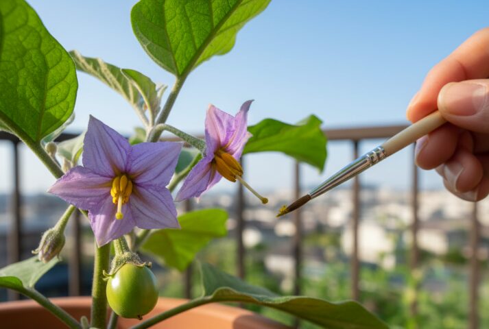 確実な着果を促すための受粉方法