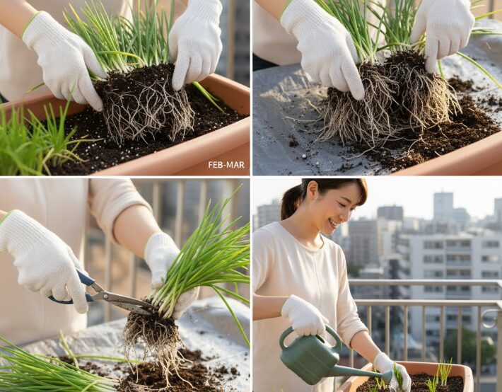 更新に最適な株分け時期と方法
