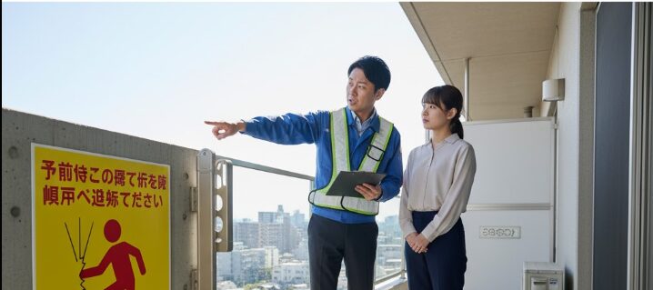 消防法で定められた避難経路の確保