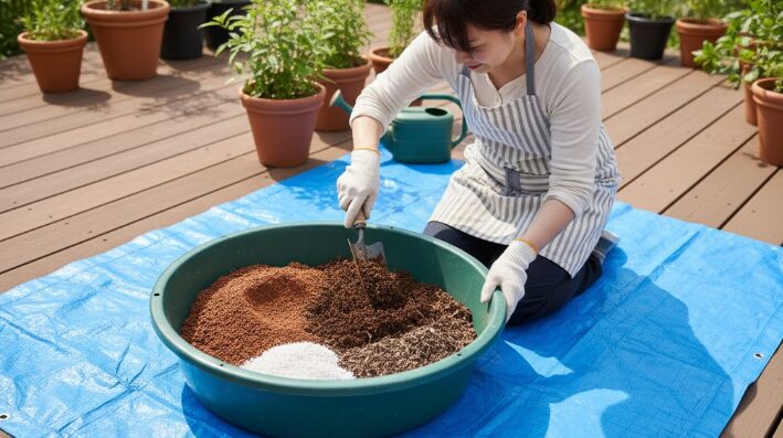 基本用土と上手に混ぜる方法