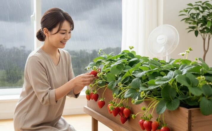 室内で育てるメリット