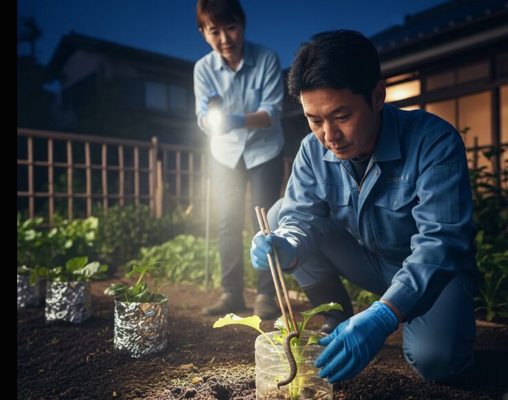 唐辛子を使ったネキリムシ対策の方法