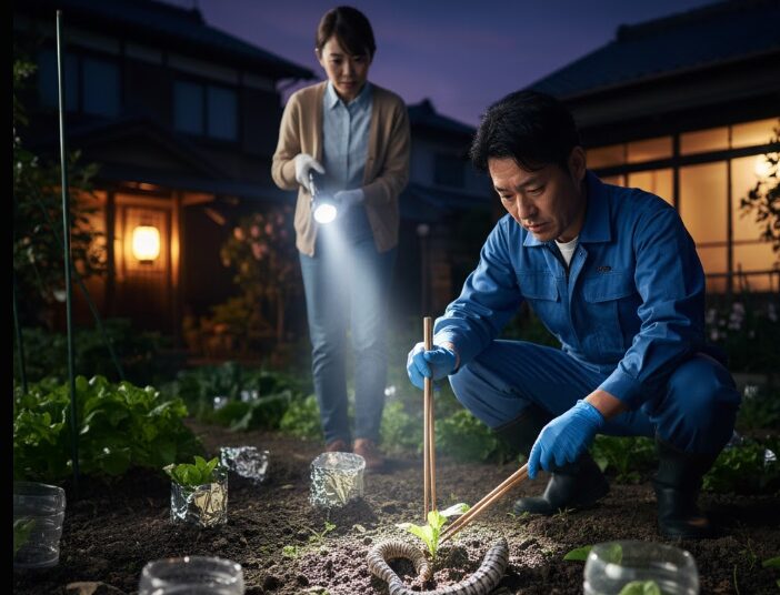 被害発生時の具体的なネキリムシ駆除方法