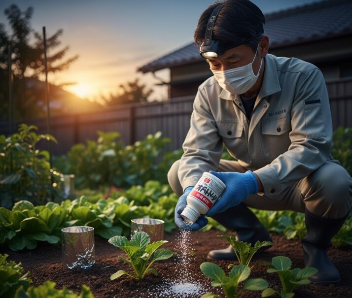 ネキリムシ対策!コーヒーと併用したい農薬