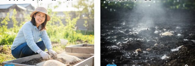 冬に米ぬかを土に混ぜる場合の注意点