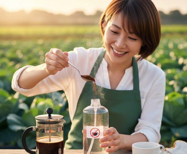 駆除にはインスタントコーヒーが手軽
