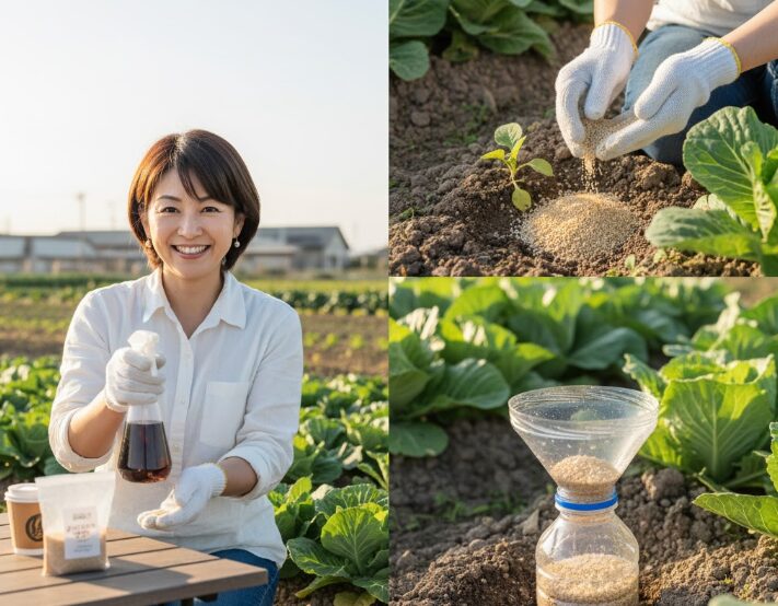土に撒くだけコーヒーかすの活用法
