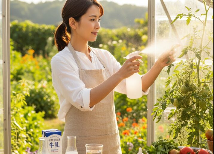 駆除に最適な牛乳の割合とは