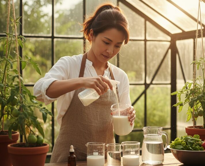 牛乳スプレーの正しい作り方