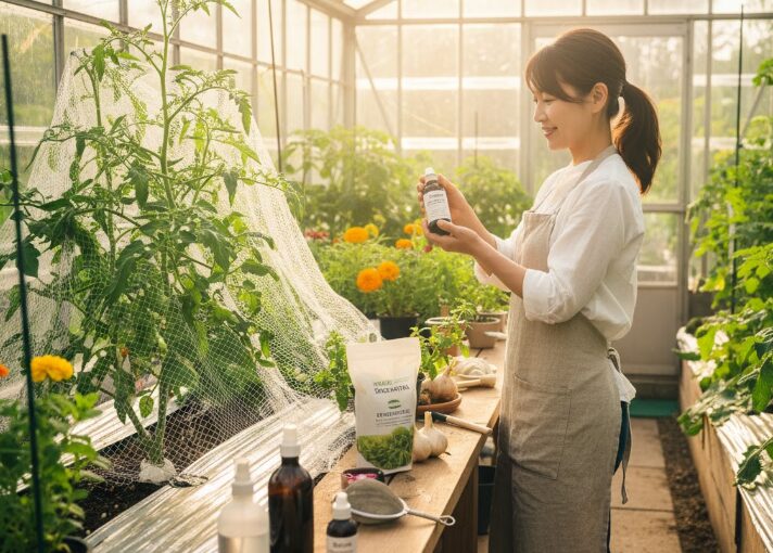 アブラムシに牛乳が効かないときの代替策