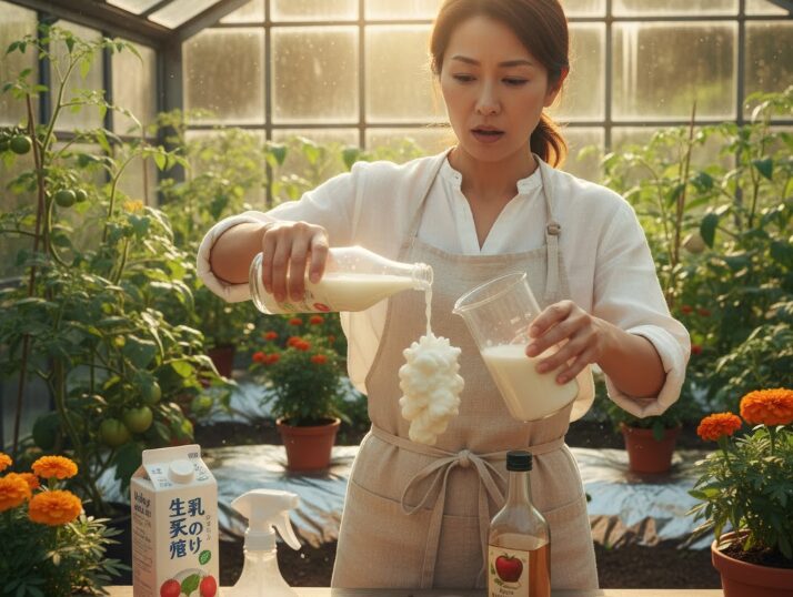 牛乳と酢を併用するときの注意点