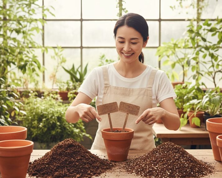 腐葉土と培養土の違いを活かした使い方と対策