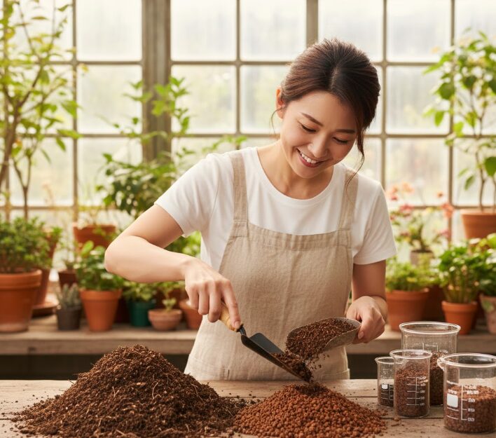 腐葉土を土に混ぜる割合と黄金比