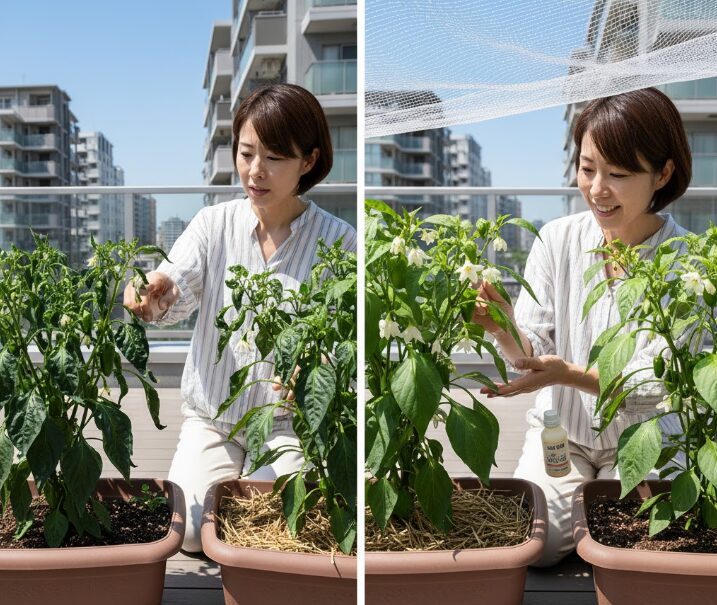 花がつかない、花が落ちる原因は何ですか?生育不良が招く花落ちの対策