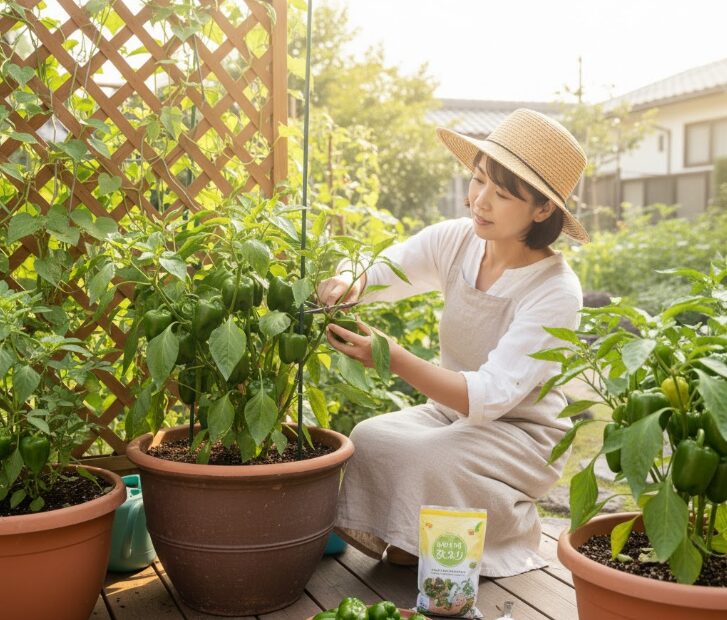 長期収穫のコツは追肥と若採り