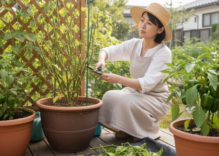 プランター栽培での冬越し方法