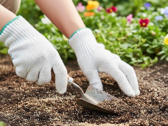 「撒いたら混ぜる」が鉄則