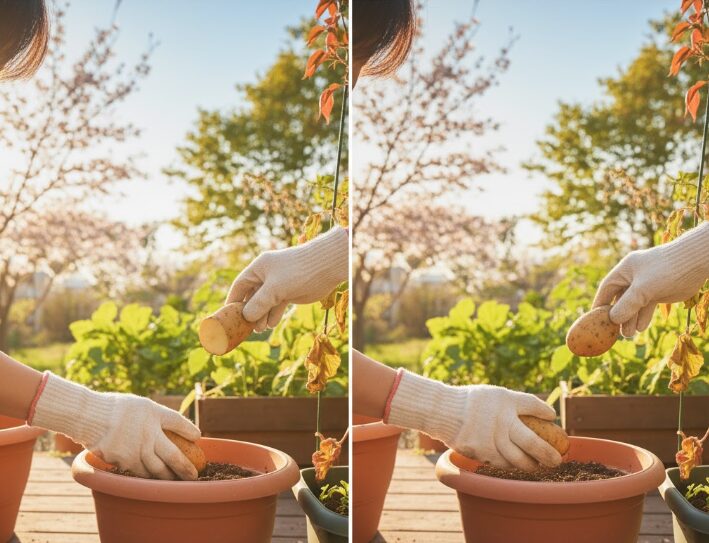 春植えと秋植えの時期