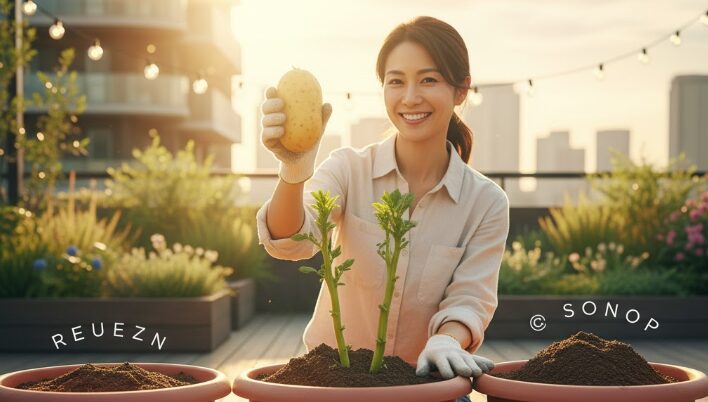 じゃがいも プランター栽培成功のコツ