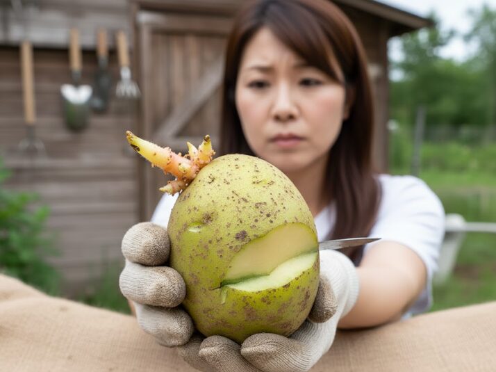 じゃがいも収穫後の毒（ソラニン）に注意