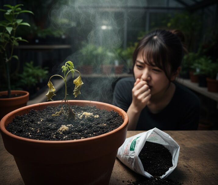 安い培養土が黒い理由