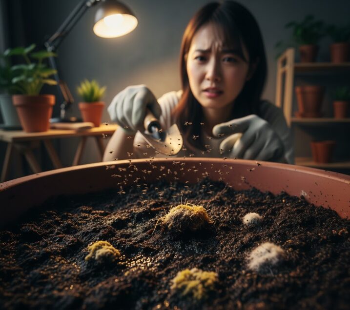 コバエやカビの発生原因