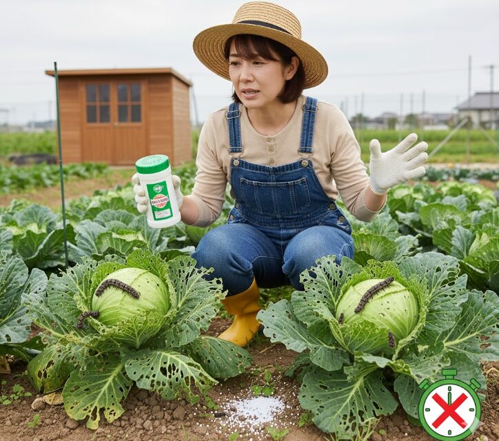 オルトラン粒剤が効かないのは遅効性