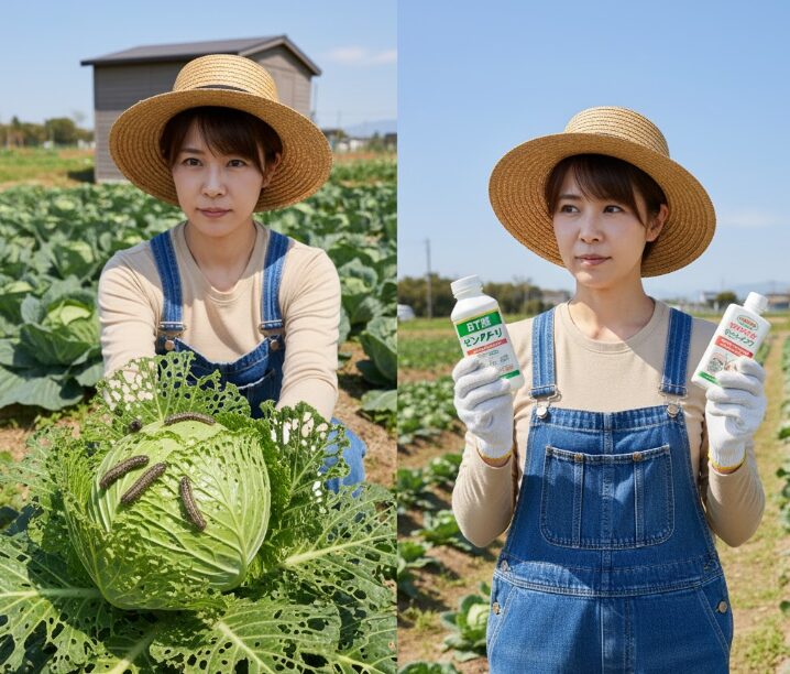 ヨトウムシにオルトランが効かない時の処方箋