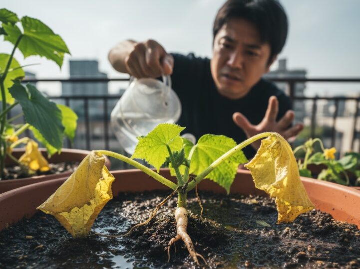 水やりの頻度と根腐れのジレンマ