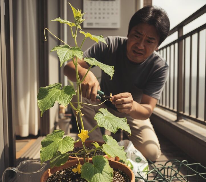 整枝・摘心の「もったいない」の壁