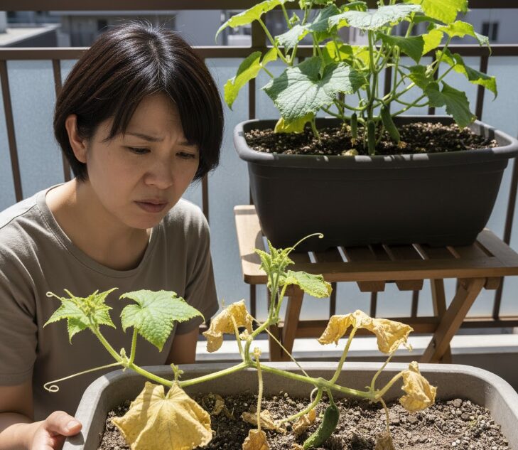 きゅうりプランターの深さ不足が招く失敗