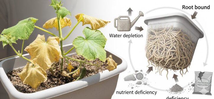 「根詰まり」と水切れ・肥料切れの連鎖