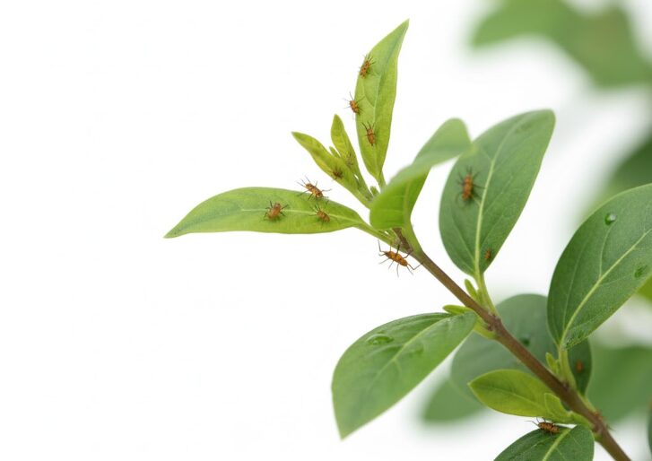 アブラムシ対策で株の元気を守る