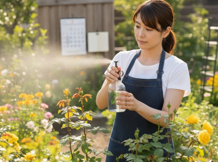 植物への薬害を防ぐ適切な濃度と倍率