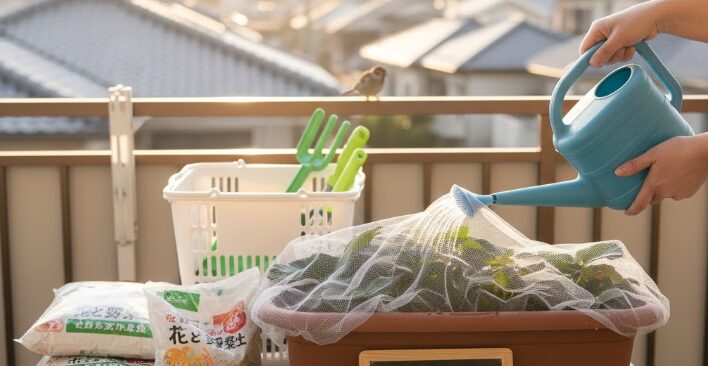 100均プランターでのいちご栽培の手順