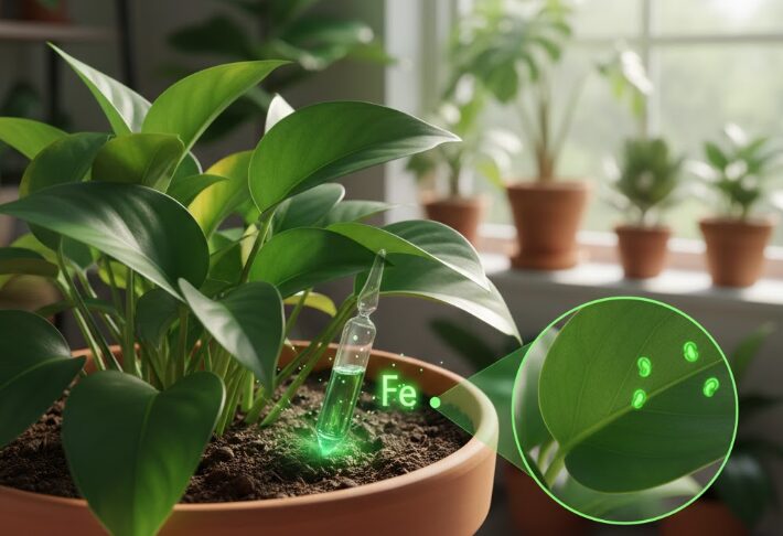 観葉植物の葉色を良くする成分と効果