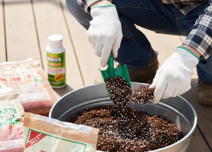 生育不良を防ぐ培養土の使い方