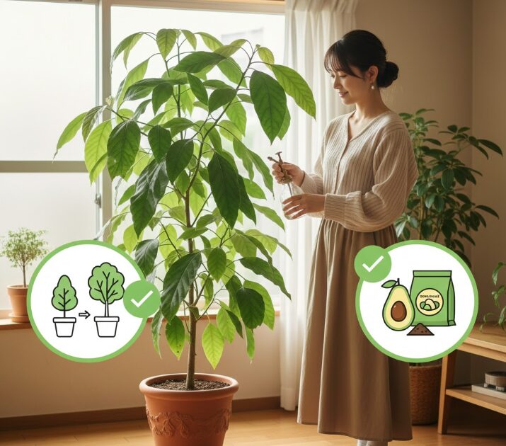 アボカドを庭に植えてはいけない場合の対処法