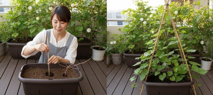 さつまいものプランター栽培で深さを活かすコツ