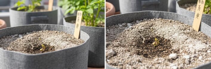 頻度は毎日ではなく土で判断