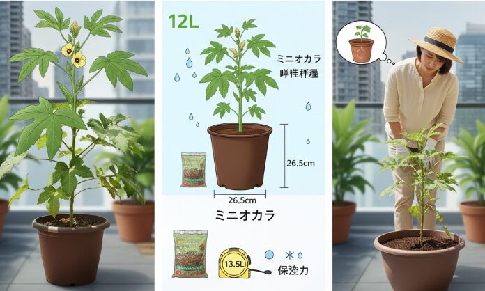 ミニオクラに適した容器の規格