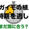 ジャガイモの植え付け時期を逃して焦っている様子のイラスト