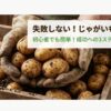 失敗しないじゃがいもの土作り！初心者でも簡単な成功への3ステップ