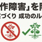連作障害を防ぐ野菜づくり成功のルールと対策ガイドの表紙画像