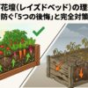 立ち上げ花壇（レイズドベッド）の理想と現実。失敗を防ぐ「5つの後悔」と完全対策マップ