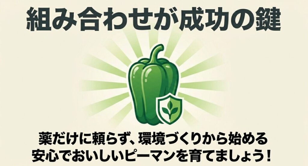 ピーマンのアブラムシ対策成功の鍵。薬だけに頼らず環境づくりから始めるアプローチ